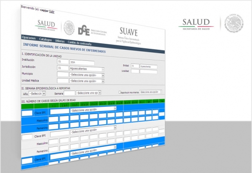 Sistema Único de Vigilancia Epidemiológica, SUAVE